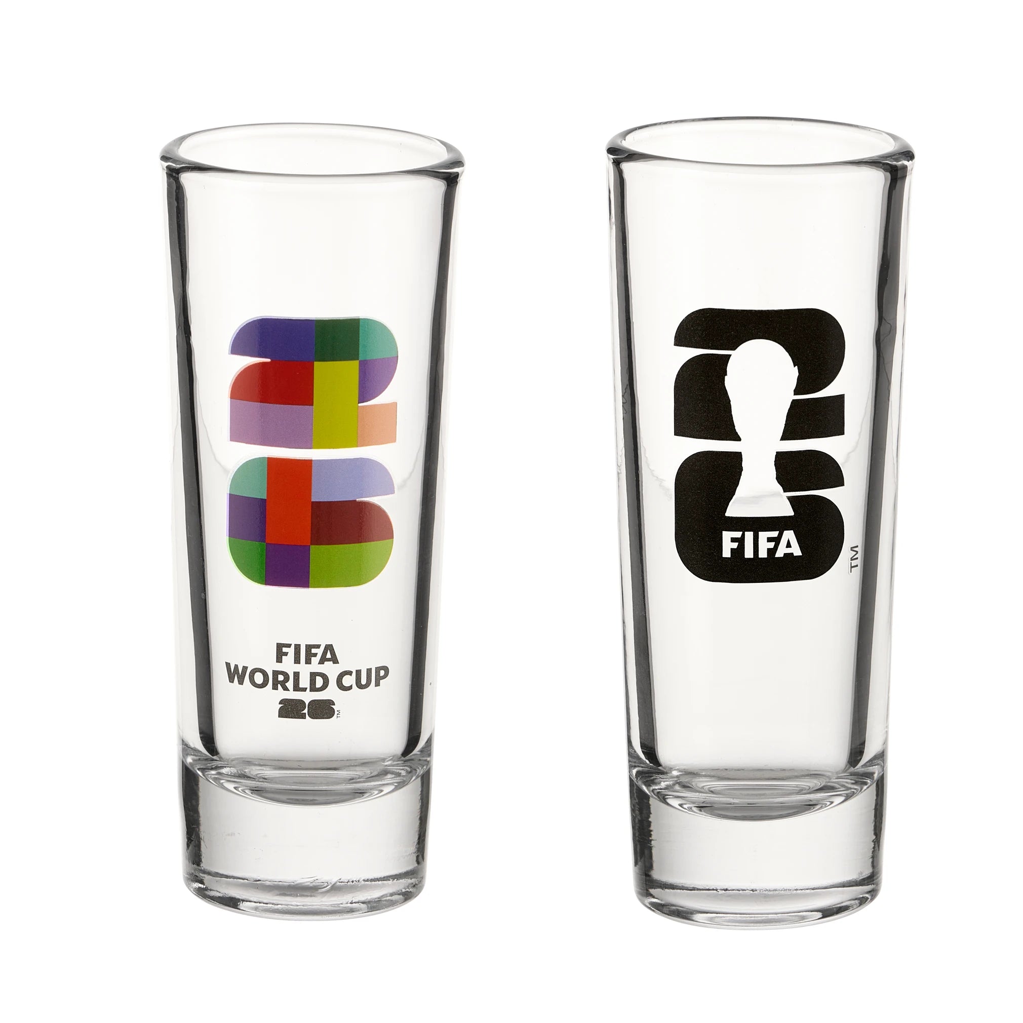 Collection of 2 Pack FIFA World Cup Shot Glasses in a gallery layout