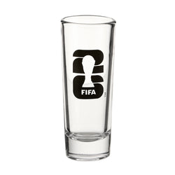 Collection of Clear glass with FIFA logo on a white background in a gallery layout